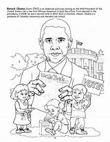 Coloring History Pages African American Printable Obama Michelle Barack Book Leaders Books Color Month Getcolorings Sheets Sheet Getdrawings Choose Board sketch template
