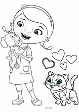 Coloring Pages Doc Band Aid Mcstuffins Stethoscope Medicine Medical Getcolorings Whispers Findo Printable Toy Friends Her February Remarkable Glamorous sketch template