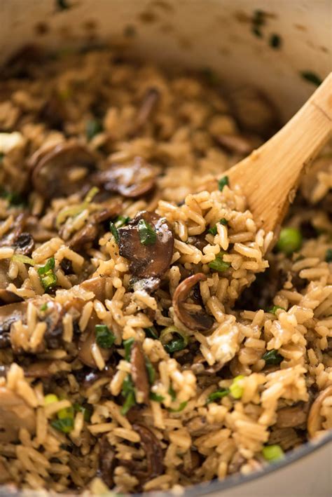 mushroom rice keeprecipes  universal recipe box