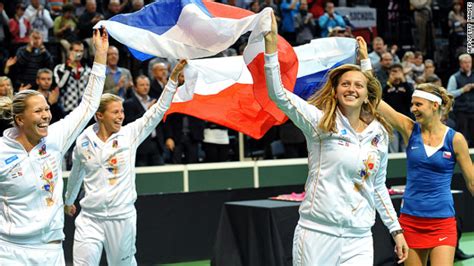 Jubilant Czechs Clinch Amazing Fed Cup Title Defense