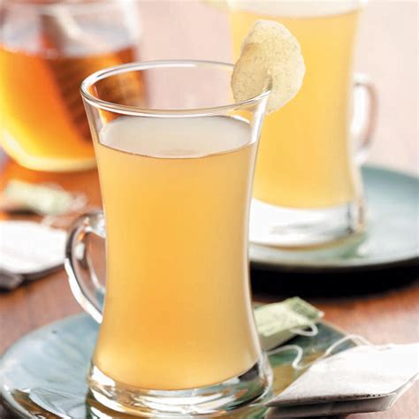 ginger tea drink recipe taste  home