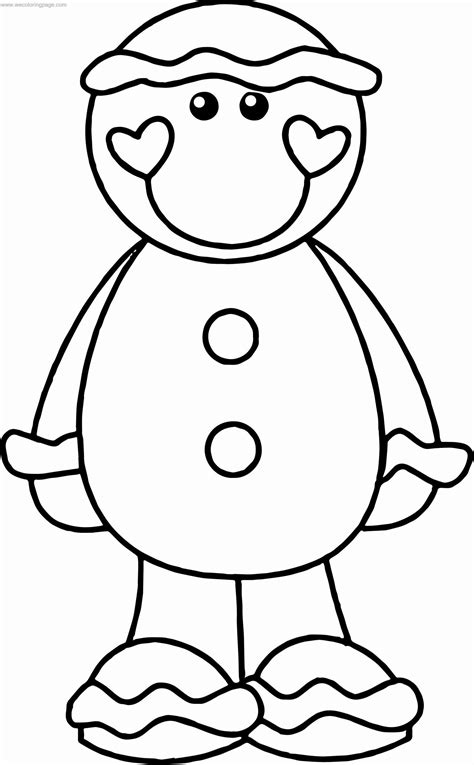 gingerbread girl coloring page chase coloring page