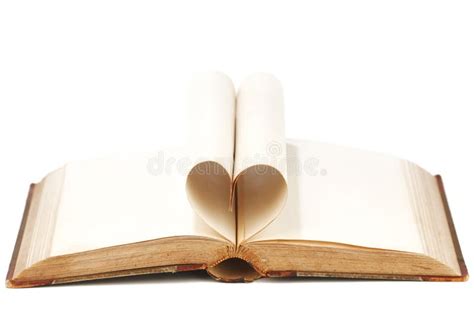 heart  book pages stock image image  reading