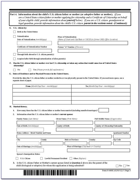 Uscis Updates Citizenship Form N 400 Form Resume Examples Xa5ympn5pz
