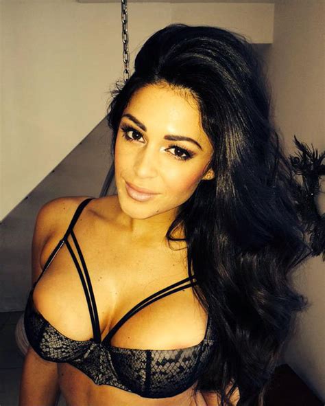 Casey Batchelor Shows Off Boobs In Low Cut Bra Daily Star