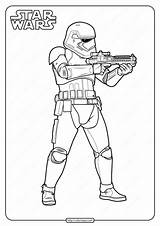 Wars Stormtrooper Trooper Coloringoo Yoda sketch template