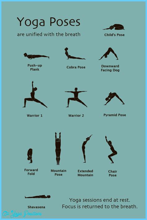 yoga asanas names  english yoga pose