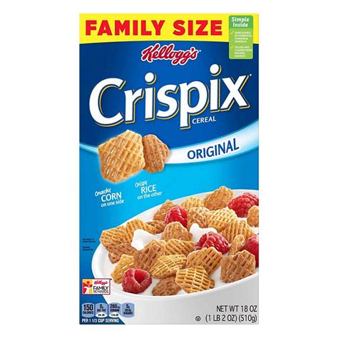 Kellogg S Crispix Breakfast Cereal Shop Cereal And Breakfast At H E B