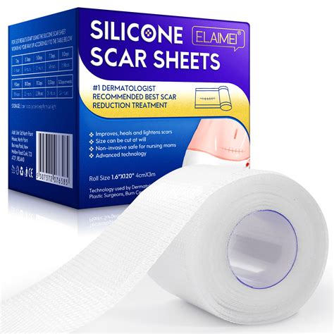 silicone scar sheets    upgrade clear scar tape