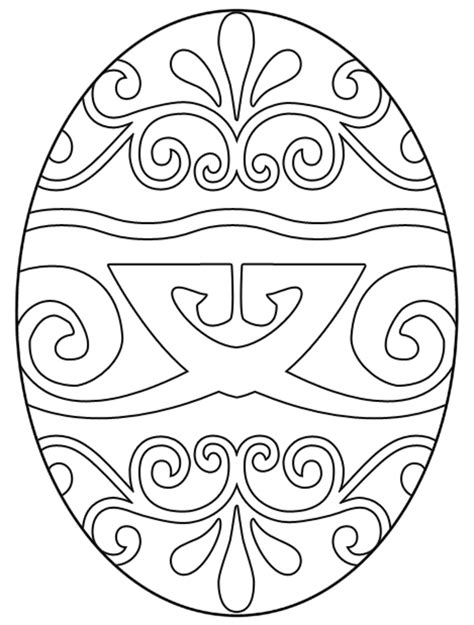 easter egg coloring pages holidappy
