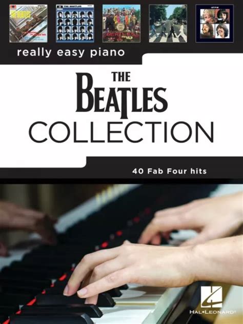 beatles collection  easy piano sheet  songbook