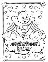 Coloring Care Bear Pages Bears Baby Colouring Printable Kids Teddy Sheets Color Adult Birthday Book Disney Print Monkey Girls Heart sketch template