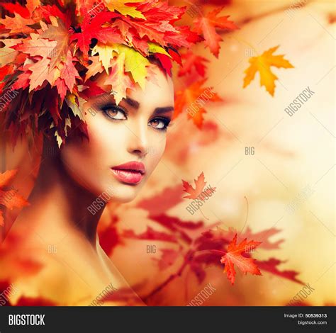 Autumn Woman Portrait Beauty Image And Photo Bigstock