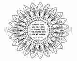 Mandala Coloring Pages Anxiety Stress Reduces Why Winterandsparrow Four Plus sketch template