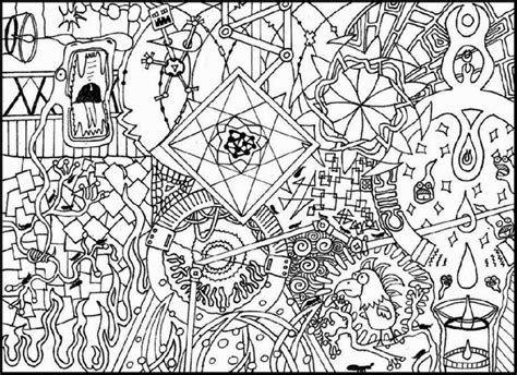 coloring pages  adults abstract