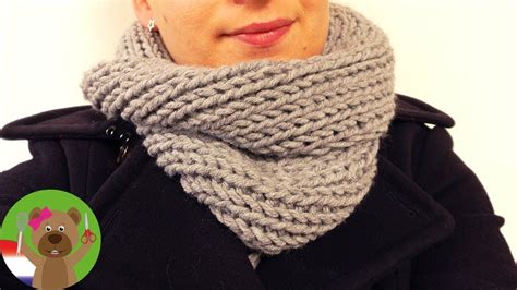 breien voor beginners sjaal met rippatroon eenvoudige sjaal voor de winter zelf maken