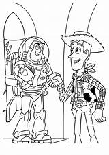 Story Toy Coloring Pages Printable Kids Color Characters Book Colouring sketch template