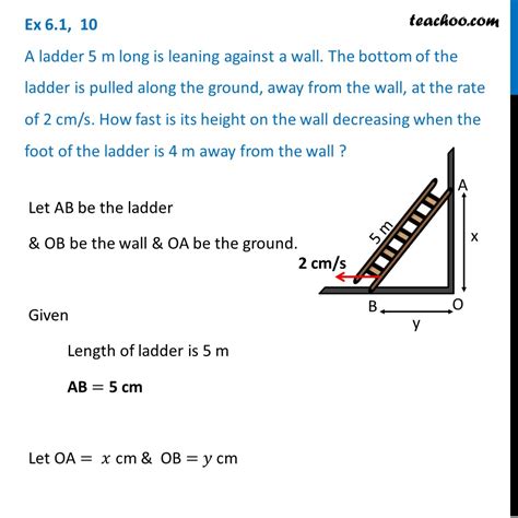 ladder   long  leaning   wall