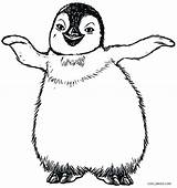 Penguin Coloring Pages Baby Cute Penguins Printable Emperor Drawing Color Kids Print Colouring Rockhopper Sheet Christmas Preschool Step Getdrawings Template sketch template
