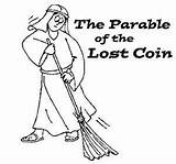 Bible Parables Luke Coin Lost Parable Coloring Three Story Activities Kids Colouring Crafts Pages Craft Jesus Coins Sheep Printablecolouringpages Printable sketch template
