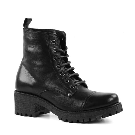 veterboots met blokhak damesschoenen  sachanl