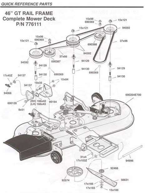 murray  kart parts diagram