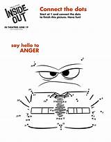 Anger Dots Emotions Insideout Feelings Mamalikesthis Divertidamente sketch template