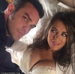 elizabeth hurley posts a racy selfie with co star jake maskell on the royals set daily mail online