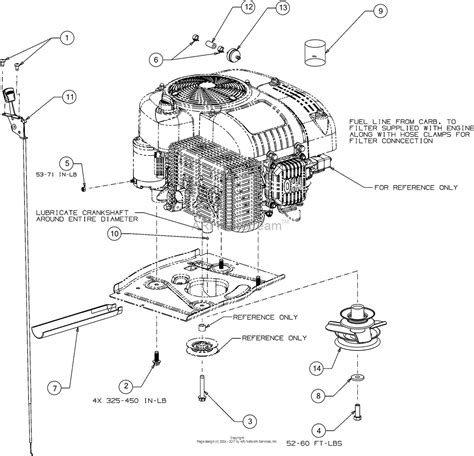 mtd bjd    parts diagram  engine accessories