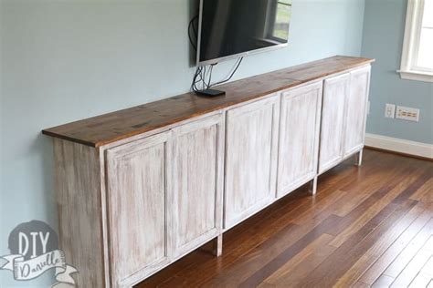 easy living room storage cabinets diy danielle