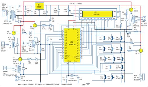 samsung microwave transformer wiring diagram circuit diagram