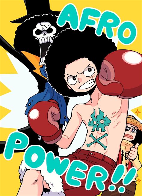 afro power  piece anime  piece luffy  piece pictures