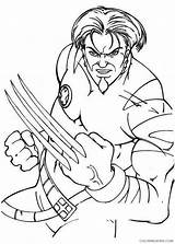 Coloring4free Wolverine Superheroes Coloring Printable Pages sketch template