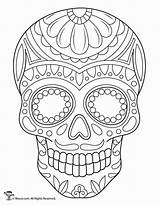Calaveras Skulls Mexicanas Calavera Muertos Sheets Woojr Totenkopf Calaveritas Ausmalbilder Erwachsene Mandalas Woo Mandala Suger Teschio Ausmalbild Mascaras Tatuaggi Azucar sketch template