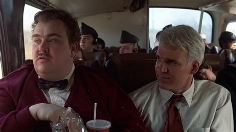 During The Bus Sing Along In Planes Trains And Automobiles The