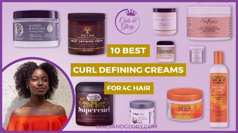 10 Best Curl Defining Creams For 4c Hair Curl Definition Coils And Glory