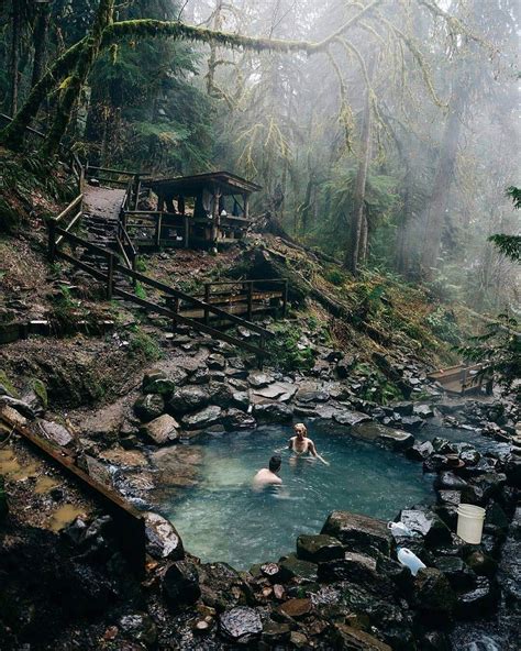 Hot Springs Usa Oregon Горячие источники США Орегон