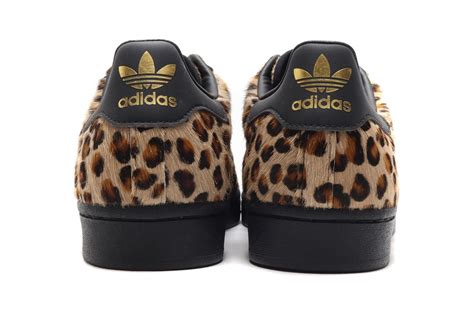 adidas originals superstar kicks  leopard print