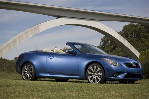 infiniti  convertible review ratings specs prices