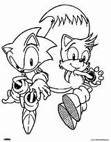 Coloring Pages Tails Sonic Exe Print Color Popular Coloringhome sketch template