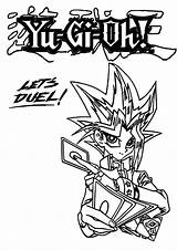 Duel Yu Yugioh Designlooter Netart sketch template