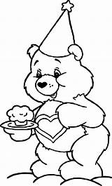 Care Coloring Bears Cake Pages Bear Floogals Tenderheart Wecoloringpage Getcolorings Character sketch template