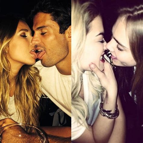 photos from celebs locking lips e online