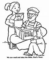 Coloring Christian Pages Obey God Family Bible Obedience Colouring Color Christianity Topcoloringpages Happy Class Choose Board sketch template