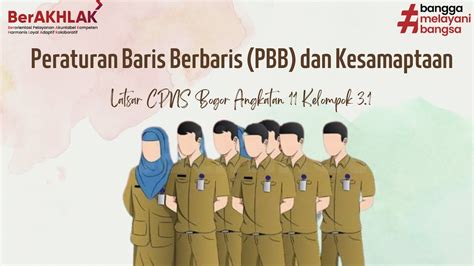 video pbb  kesamaptaan latsar cpns kabupaten bogor angkatan