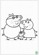 Coloring Peppa Pages Pig Dinokids 1000 Print Close sketch template