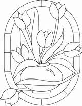 Vitral Vitrales Moldes Mandalas Riscos Designs Patrones Vidrieras Vitrais Risco Imagui Mosaico Falsas Blancodesigns Mosaicos Cuevas Bordado Tulips Padrões Vidro sketch template