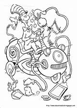 Dr Seuss Coloring Pages Printable Kids sketch template