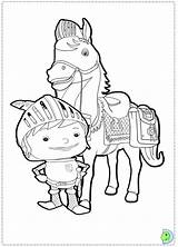 Knight Mike Coloring Pages Dinokids Close Popular Books sketch template