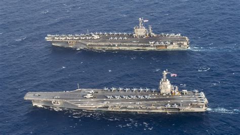 navys  powerful aircraft carrier    problems